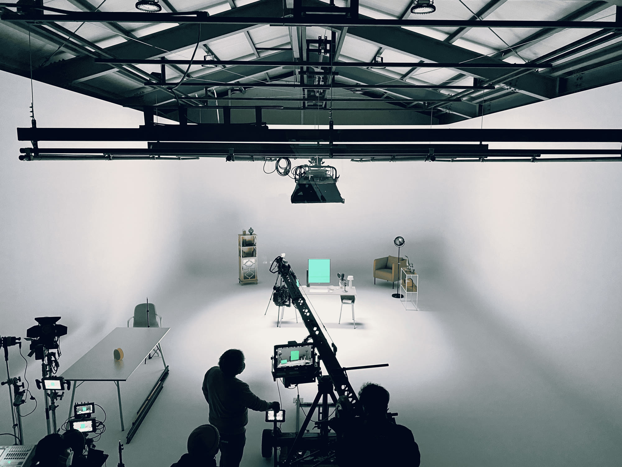 Easter Egg studio, Ilsan — on set